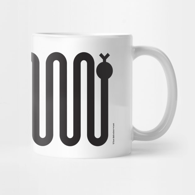 The Modervist - Snake MUG ONLY by TheModervist